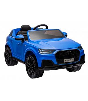 Coche eléctrico Audi Q7 12v NUEVO LIFT, azul, RC, 1-6 AÑOS   INDA568-RA-HL678